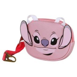Lilo & Stitch Pill Coin Purse Angel Face Pink
