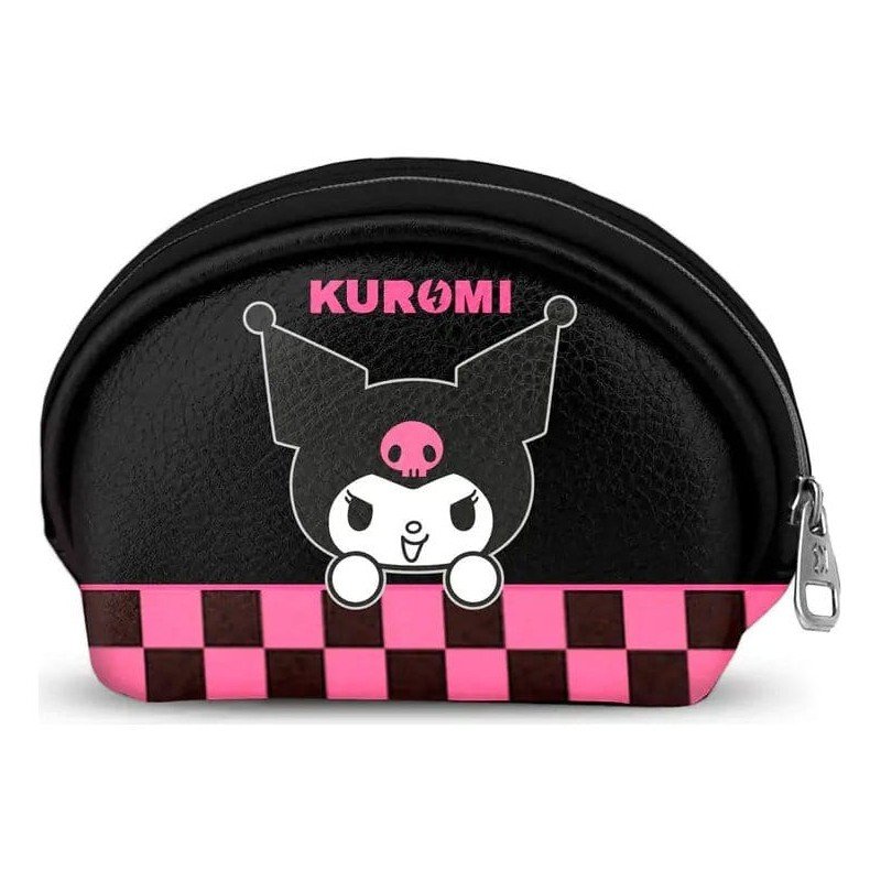 Sanrio porte-monnaie Casual Oval Kuromi Chess Multicolour