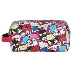 Sanrio Plus Brick Travel Toiletry Bag Hello Kitty Friends Multicolour