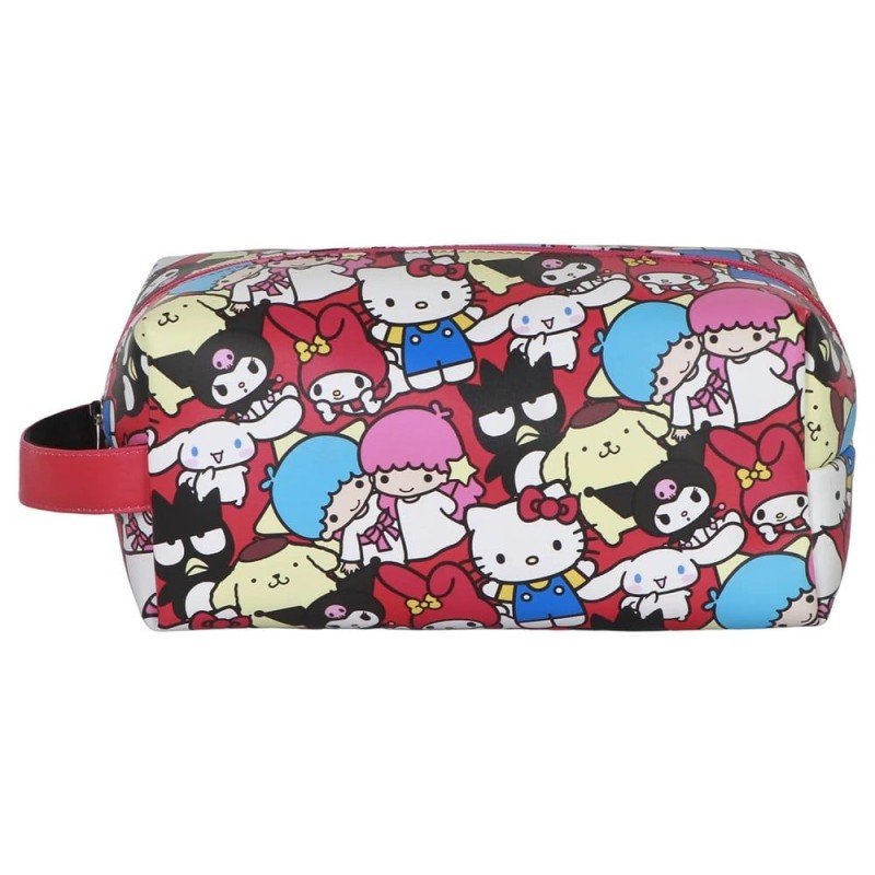 Sanrio Plus Brick Travel Toiletry Bag Hello Kitty Friends Multicolour
