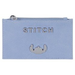 Lilo & Stitch étui pour carte de transport / porte-monnaie Slim Steel Blue