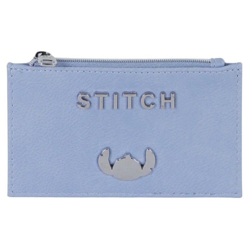Lilo & Stitch étui pour carte de transport / porte-monnaie Slim Steel Blue