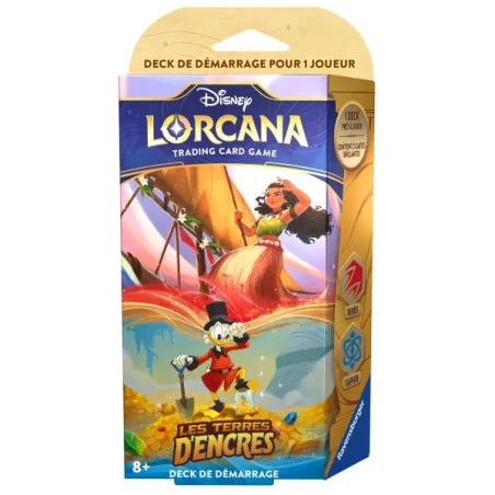 Disney Lorcana: The Inklands - Starter Deck A (Sapphire/Ruby) FR | 4050368982803