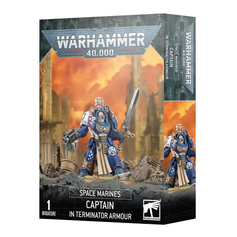 Warhammer 40,000 - Space Marines : Capitaine En Armure Terminator | 5011921201327