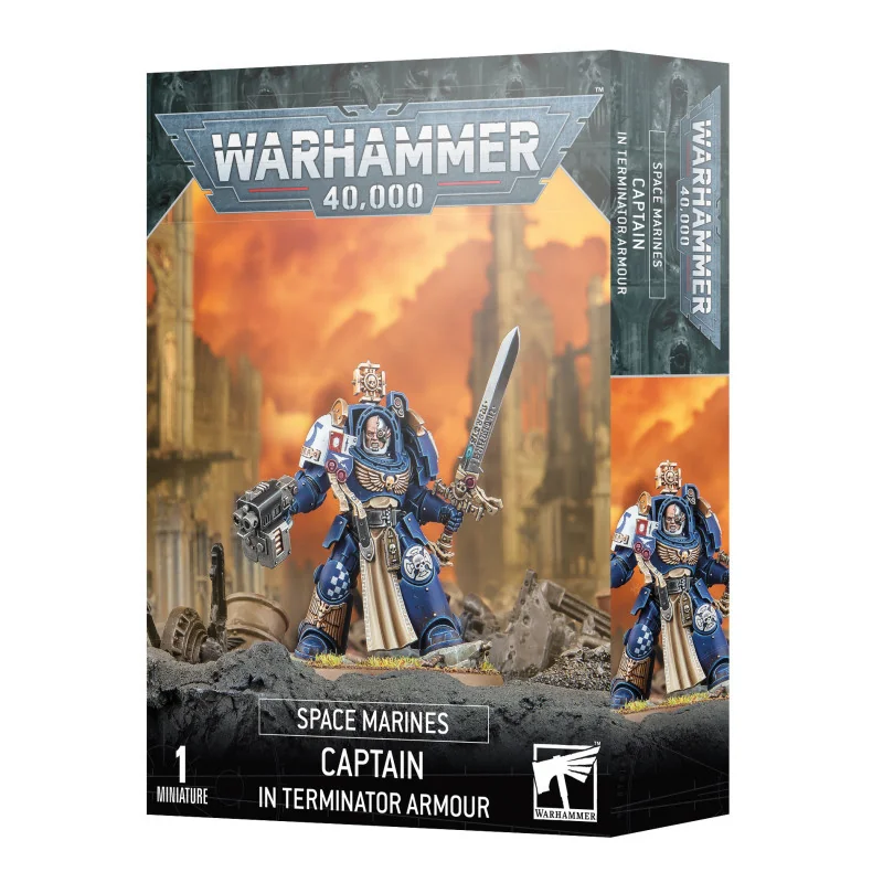 Warhammer 40,000 - Space Marines: Captain in Terminator Armor | 5011921201327