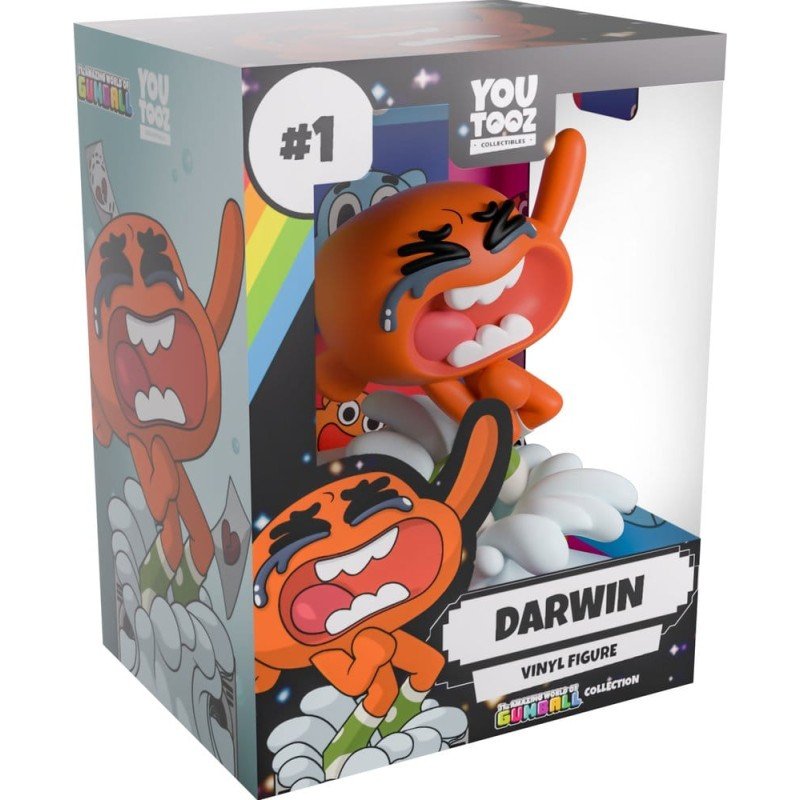 Le Monde incroyable de Gumball Vinyl figurine Darwin 11 cm       