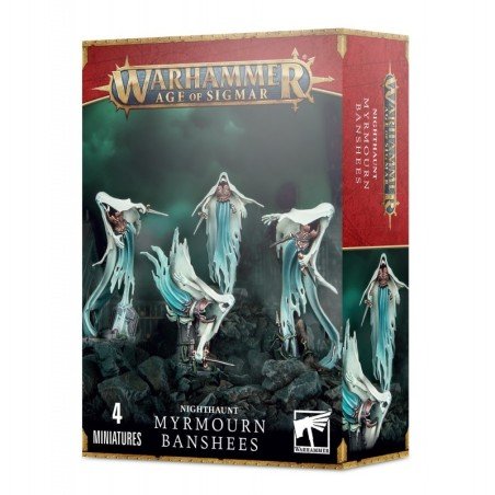 Warhammer Age of Sigmar - Nighthaunt : Myrmoun Banshees/Banshees Dolentes