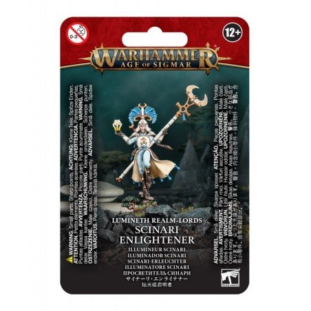 Warhammer Age Of Sigmar - Lumineth Realm-Lords: Scinari Enlightener/Illuminator Scinari