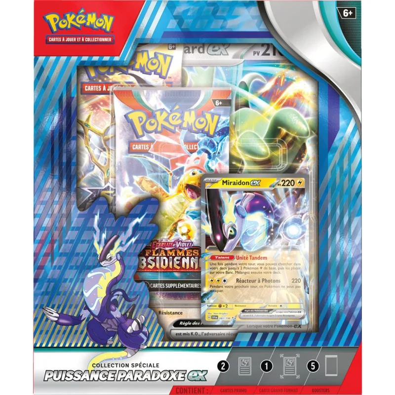 Pokémon - Coffret Collection Spéciale Puissance Paradoxe Ex Double Box Koraidon - Miraidon FR | 820650555978