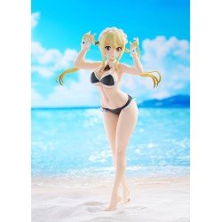 Fairy Tail 100 Years Quest Beach Queens Pop Up Parade PVC Statue Lucy Heartfilia: Virgo Form Swimsuit Ver. L Size 23 cm 