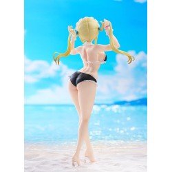 Fairy Tail 100 Years Quest Beach Queens Pop Up Parade PVC Statue Lucy Heartfilia: Virgo Form Swimsuit Ver. L Size 23 cm 