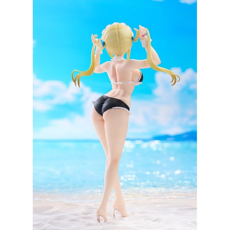 Fairy Tail 100 Years Quest Beach Queens Pop Up Parade PVC Statue Lucy Heartfilia: Virgo Form Swimsuit Ver. L Size 23 cm 