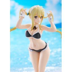 Fairy Tail 100 Years Quest Beach Queens Pop Up Parade PVC Statue Lucy Heartfilia: Virgo Form Swimsuit Ver. L Size 23 cm 