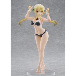 Fairy Tail 100 Years Quest Beach Queens Pop Up Parade PVC Statue Lucy Heartfilia: Virgo Form Swimsuit Ver. L Size 23 cm 