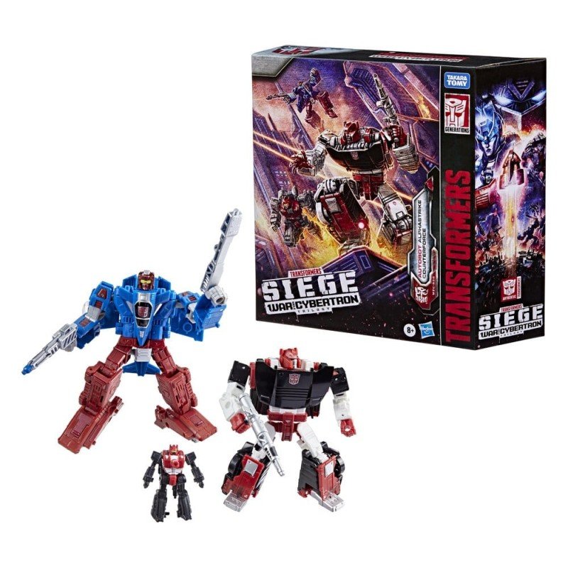 Transformers Generations War for Cybertron: Siege pack 3 figurines Autobot Alphastrike Counterforce