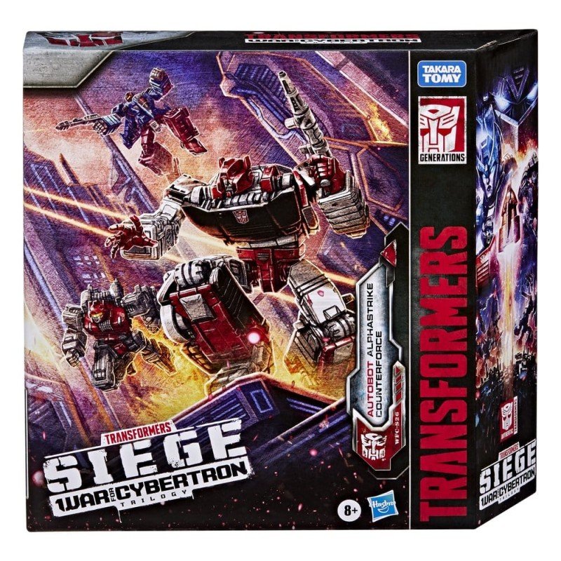 Transformers Generations War for Cybertron: Siege pack 3 figurines Autobot Alphastrike Counterforce