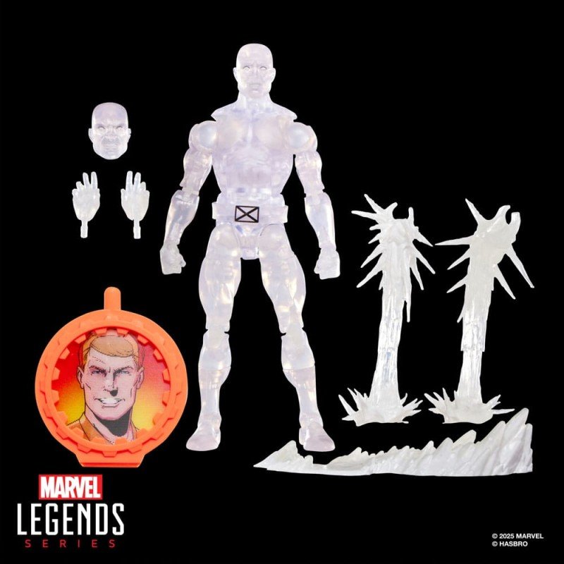 Secret Wars Marvel Legends Retro figurine Iceman 15 cm