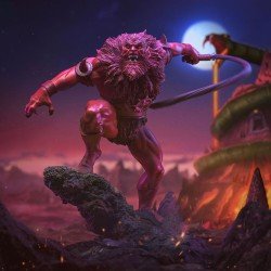 Masters of the Universe statuette Art Scale 1/10 Red Beast Man (Exclusive 2024) 23 cm   