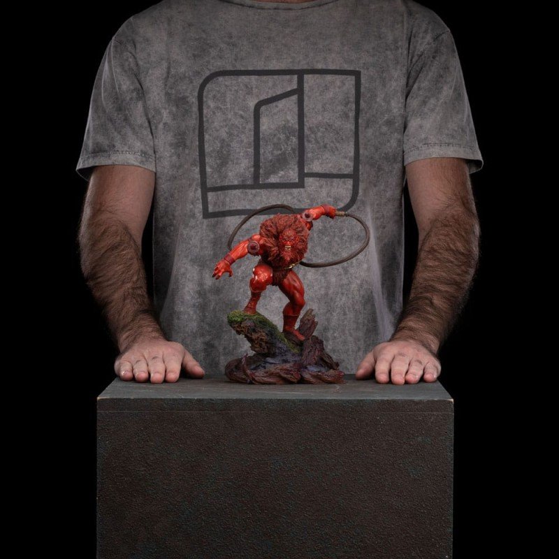 Masters of the Universe statuette Art Scale 1/10 Red Beast Man (Exclusive 2024) 23 cm   