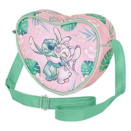 Lilo & Stitch sac à bandoulière Casual Heart Hug Pink