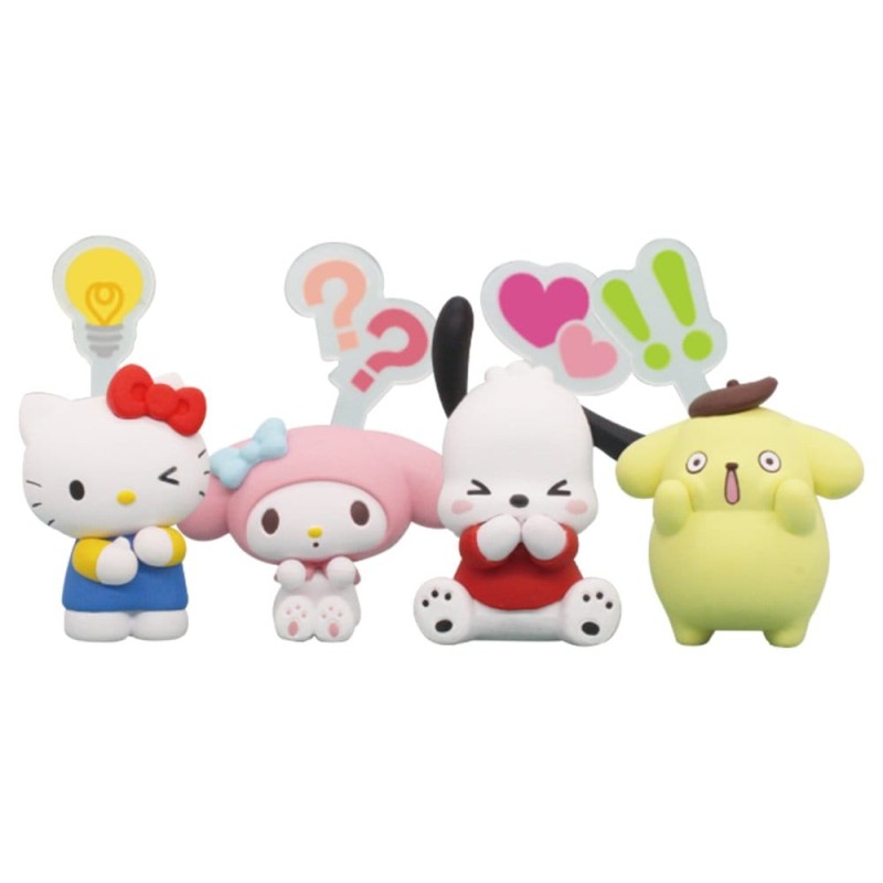 Sanrio Blind Pack assortiment figurines Twinchees Hello Kitty & Friends Pikon Mind 5 cm (24)