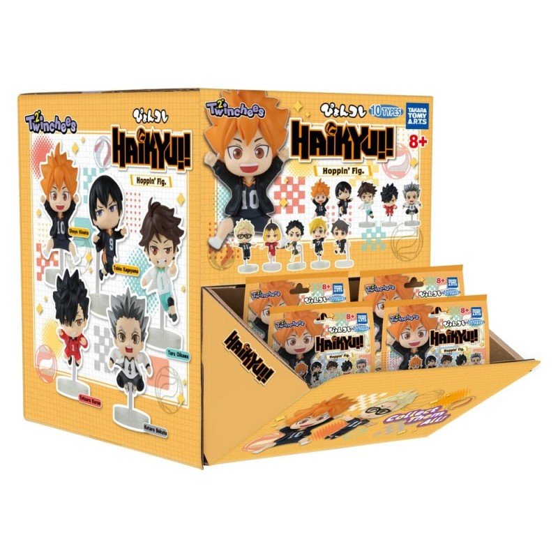 Haikyu!! Twinchees Mini Figures Hoppin' 5 cm Blind Pack Display (24)