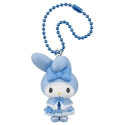 Sanrio Blind Pack assortiment figurines Twinchees My Melody x Kuromi Sweet Lolita 5 cm (24)