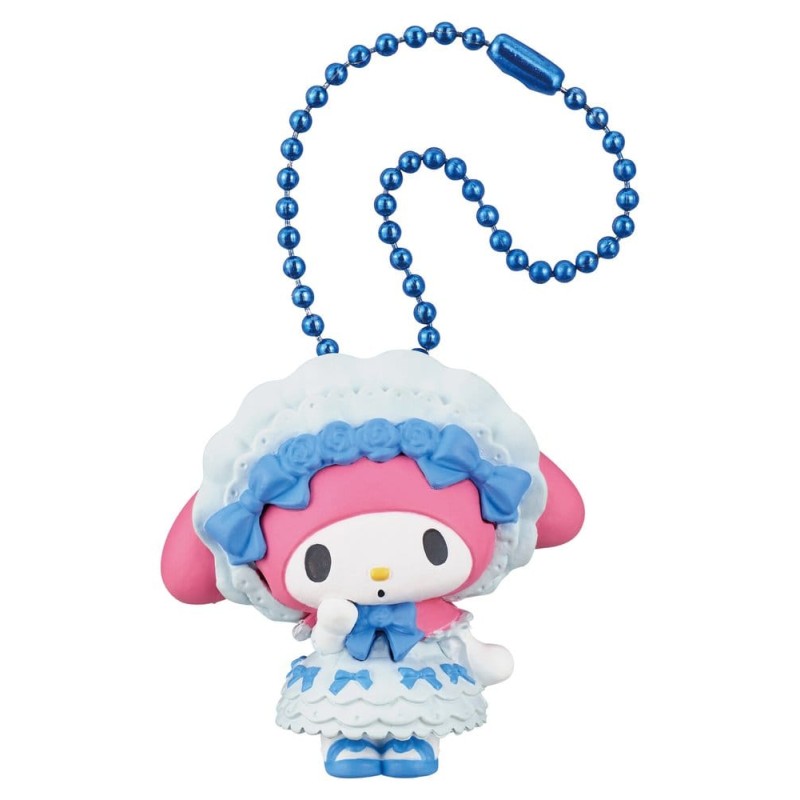 Sanrio Blind Pack assortiment figurines Twinchees My Melody x Kuromi Sweet Lolita 5 cm (24)