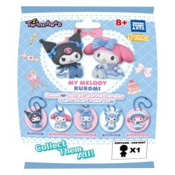 Sanrio Blind Pack assortiment figurines Twinchees My Melody x Kuromi Sweet Lolita 5 cm (24)