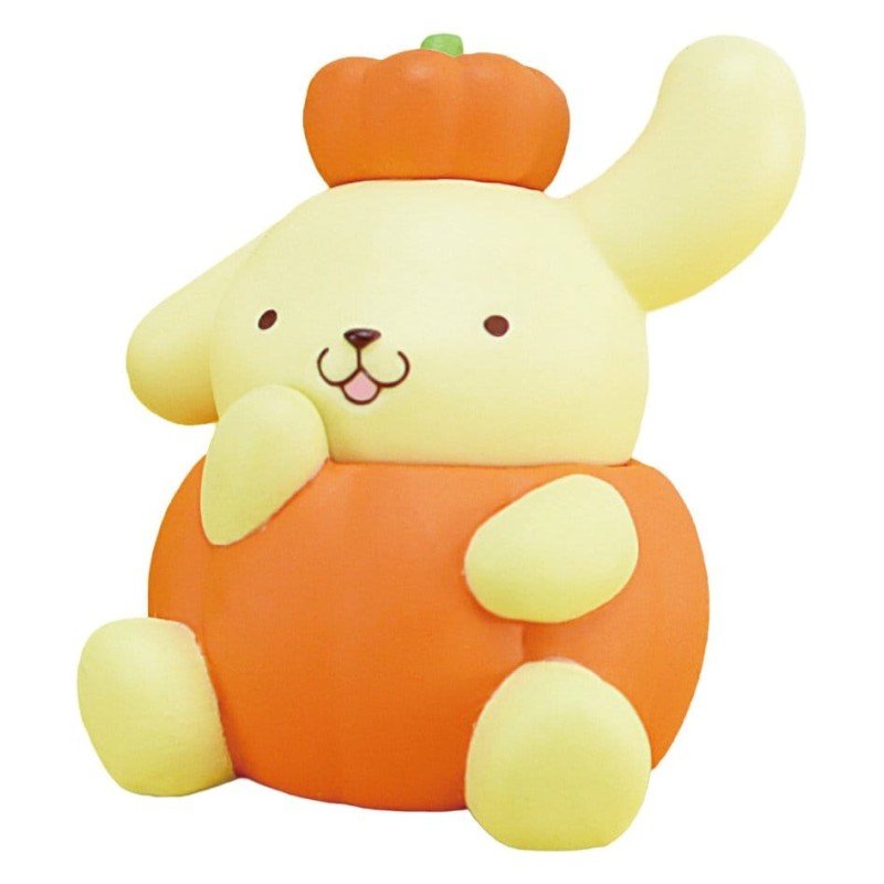 Sanrio Twinchees Mini Figures Pompompurin My Fav Color 5 cm Blind Pack Display (24)