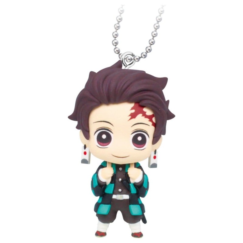 Demon Slayer: Kimetsu no Yaiba présentoir porte-clés Swing Danglers 3 cm Mystery Capsule (12)