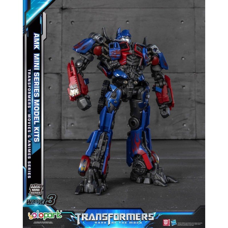 Transformers Generation One figurine Plastic Model Kit AMK Mini Series Wave 3 Optimus Prime TF 3 11 cm       