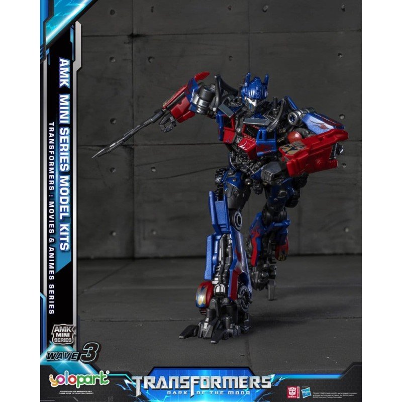 Transformers Generation One figurine Plastic Model Kit AMK Mini Series Wave 3 Optimus Prime TF 3 11 cm       
