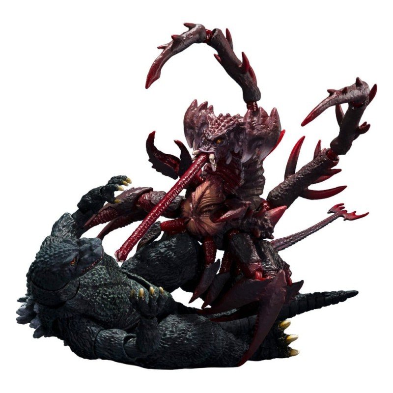 Godzilla vs. Destroyah figurine S.H.MonsterArts Godzilla Jr & Destoroyah Evolution Set 