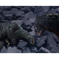 Godzilla vs. Destroyah figurine S.H.MonsterArts Godzilla Jr & Destoroyah Evolution Set 