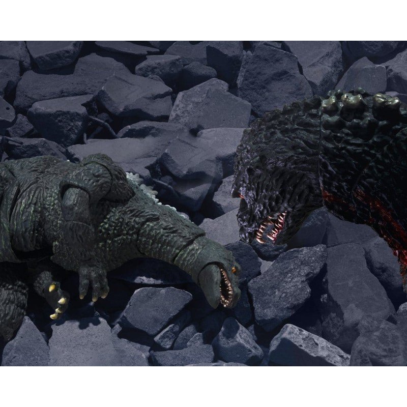 Godzilla vs. Destroyah figurine S.H.MonsterArts Godzilla Jr & Destoroyah Evolution Set 
