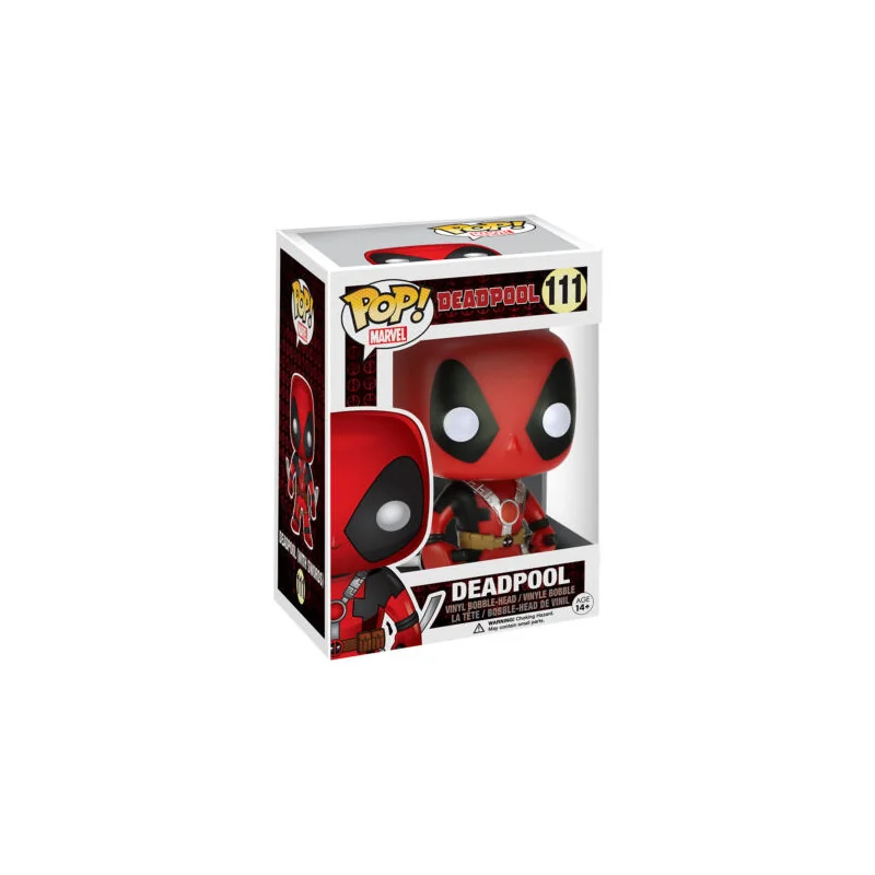 Marvel Figure Funko POP! Bobble Head Vinyl Deadpool Two Swords 10 cm | 849803074869