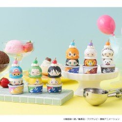 One Piece pack 6 trading figures Tsumichen Stack up & Change 8 cm (with gift)  