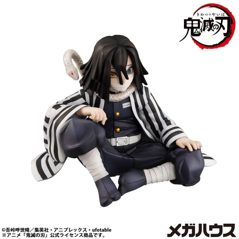 Demon Slayer Kimetsu no Yaiba statuette PVC G.E.M. Iguro-san Palm Size 7 cm