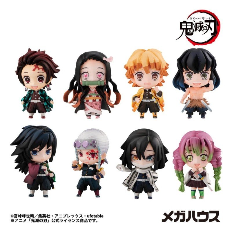 Demon Slayer Kimetsu no Yaiba assortiment trading figures Tanjiro & Friends 5 cm (8)