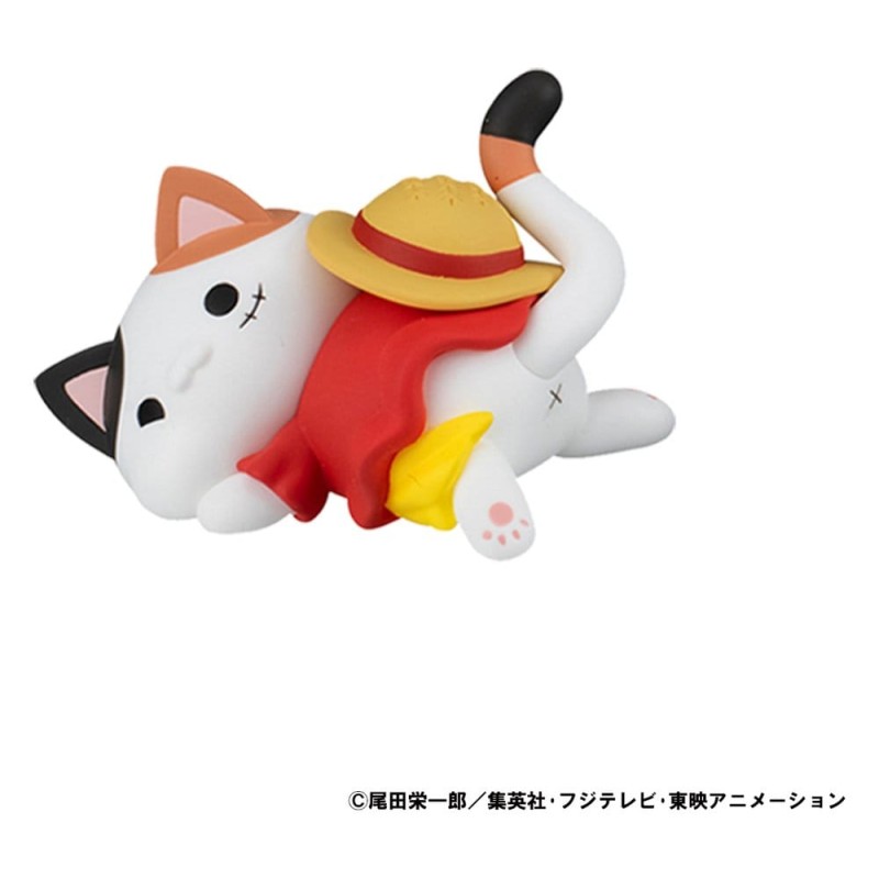 One Piece Mega Cat Project assortiment trading figures Egghead NyanPieceNyan! Stickie! 3 cm (8)