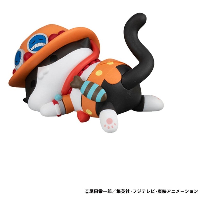 One Piece Mega Cat Project assortiment trading figures Egghead NyanPieceNyan! Stickie! 3 cm (8)