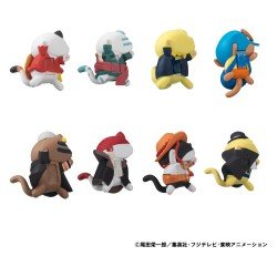 One Piece Mega Cat Project assortiment trading figures Egghead NyanPieceNyan! Stickie! 3 cm (8)