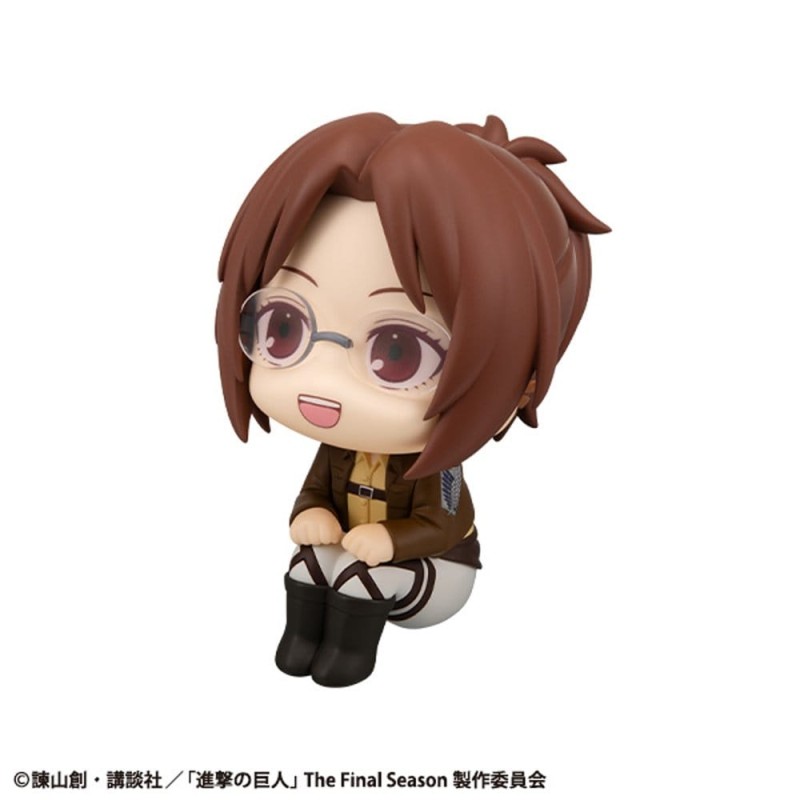 Attack on Titan statuetten PVC Look Up Hange Zoe & Erwin Smith (with gift) 11 cm           