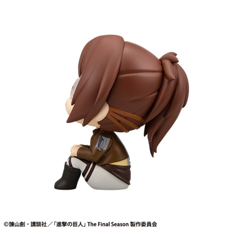 Attack on Titan statuetten PVC Look Up Hange Zoe & Erwin Smith (with gift) 11 cm           