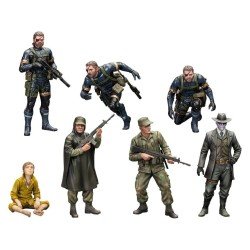 Metal Gear Solid V Figures Plastic Model Kit 1/35 Metal Gear Solid Ground Zero Set 5 cm