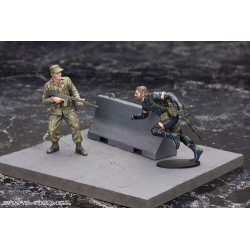 Metal Gear Solid V figurines Plastic Model Kit 1/35 Metal Gear Solid Ground Zero Set 5 cm