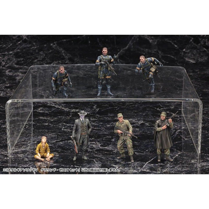 Metal Gear Solid V figurines Plastic Model Kit 1/35 Metal Gear Solid Ground Zero Set 5 cm