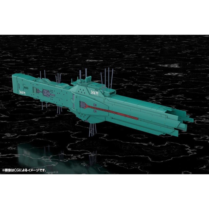 Legend of the Galactic Heroes figurine Plastic Model Kit 1/3000 Free Planets Alliance 13th Fleet Flagship Hyperion 31 cm 