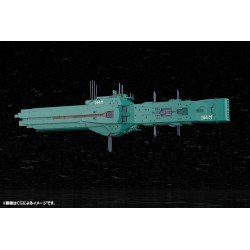 Legend of the Galactic Heroes Plastic Model Kit 1/3000 Free Planets Alliance 13th Fleet Flagship Hyperion 31 cm 